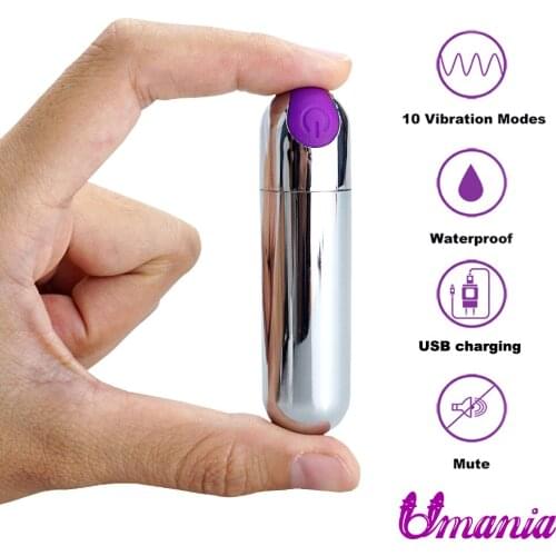 Umania Quiet Vibrator Mini Secret Bullet Vibrator Clitoris Stimulator G-spot Massage Sex Toys for Woman Masturbator Dildo Plug