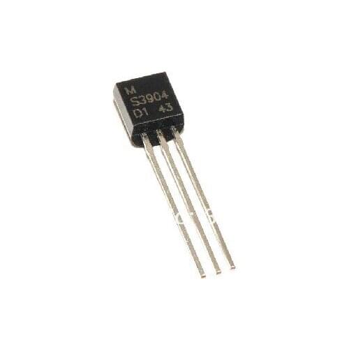 100PCS/LOT 2N3904 triode transistors 40V 0.2A NPN TO-92 new products and ROHS 3904