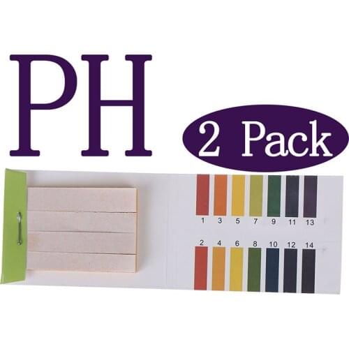 2/4 x Set of 80pcs pH test strips Full PH Meter PH Controller 1-14st Indicator Litmus Paper Water Soilsting Kit