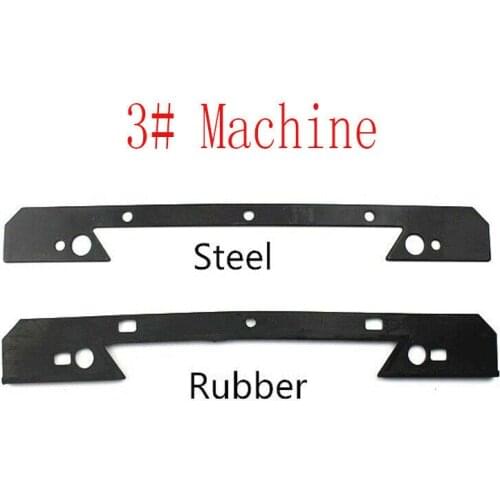 2PCS Milling Machine Saddle Knee Wiper Plate (set) Steel +Rubber 346mm Mill Tool Lathe Machine CNC Milling Machine