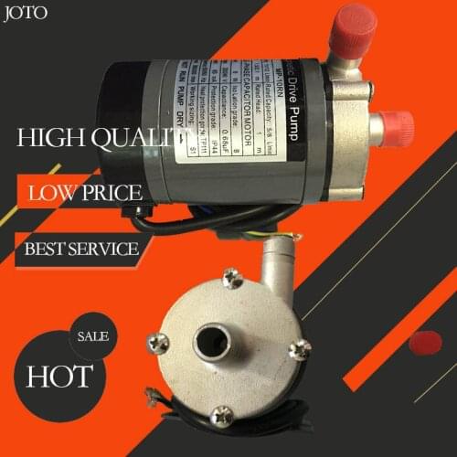 304 stainless head Magnetic Pump MP-10RN , Homebrew,Food Grade High Temperature Resisting 140C beer Magnetic Drive Pump