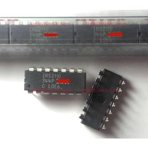 5pcs IRS2110PBF IRS2110 DIP-14 HIGH AND LOW SIDE DRIVER 100% new imported original 100% quality