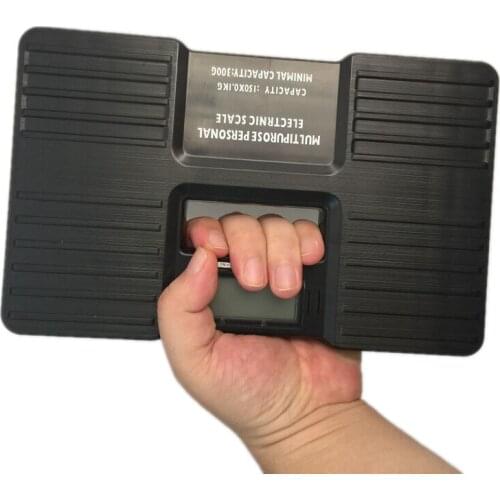 20p/lot 150KG 0.1KG Digital Personal Scales Precision Electronic Bathroom Human Body Floor Scale Portable Body Weighing Balance