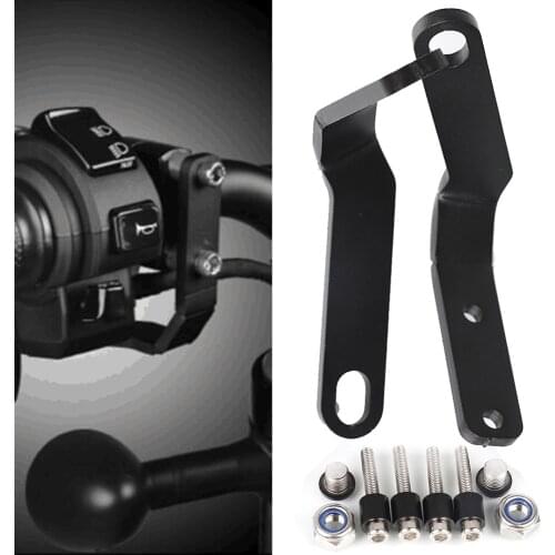 For Honda Rebel CMX 500 300 Rebel CMX500 Motorcycle Rear View Mirror Bracket Mount Adapter Holder Clamp Screw Handlebar mirror