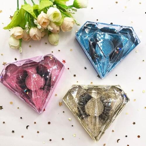 FDshine New Style Clear Diamond Lashes Box Without Lashes For Dramatic And Natural Eyelashes Wholesale vendor