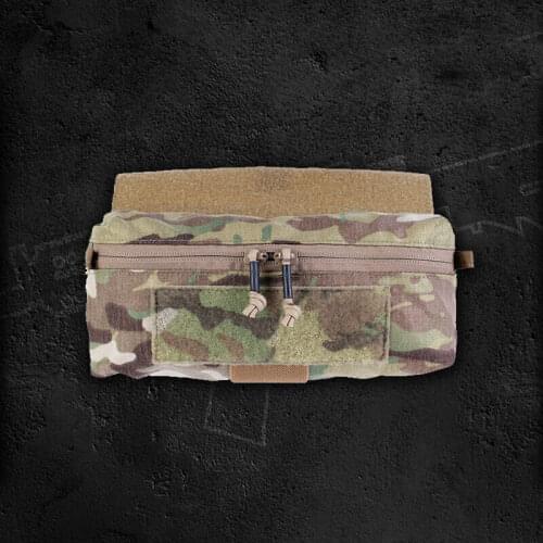 NEW Front Panel Abdominal Bag Drop Pouch for JPC AVS MK3 Tactical Vest Chest Rig