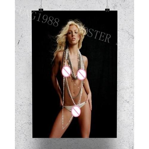 S221 Custom Poster Silk Home Deco Britney Spears 03 Star Sexy Beautiful Girl Model Wall Art Christmas Gift
