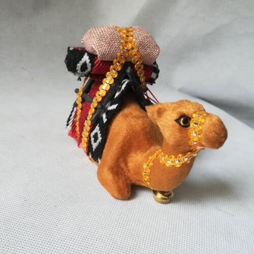 Real life toy camel model polyethylene&furs lying camel model about 17x10cm handicraft home decoration gift b2603