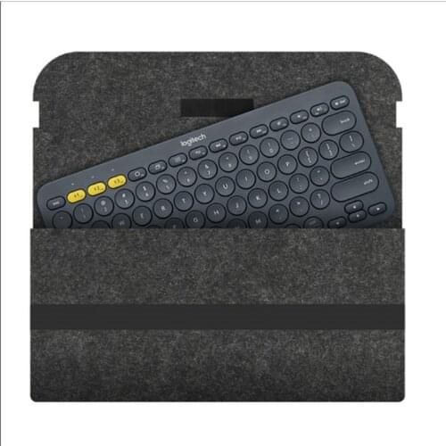 Felt Wireless Keyboard Case Protective Cover Dust Proof Mechanical Keyboard Bag for Logitech K380 K480 Storage Bag Liner Pouch