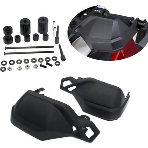 Plastics Hand Guards Windshield Handguards+ Accessories For SUZUKI DL1000 V-Strom 2015-2019 Black