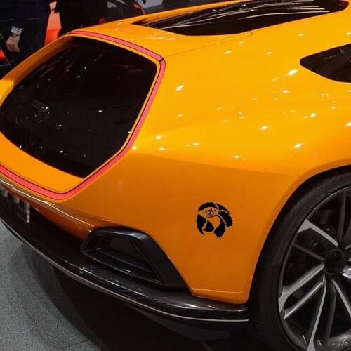 16*15.7cm Macaw Bird Vinyl Decal Sticker Funny Car Window Bumper Novelty JDM Drift Vinyl Decal Sticker