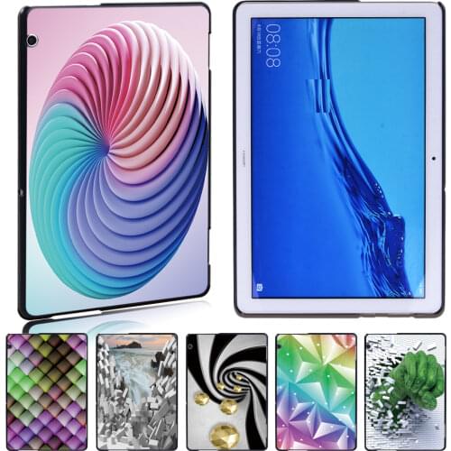 Tablet Cover Case for Huawei MediaPad T3 8/MediaPad T3 10 9.6"/MediaPad T5 10 10.1" Hard Shell Shockproof Tablet Case