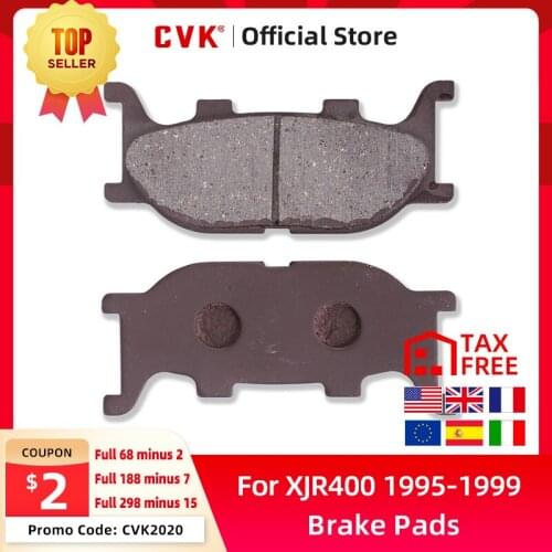 CVK High Quality Front Brake Pads Disks Shoes For Yamaha XJR400 1995-1999 (4HM3/ 4HM5/ 4HM6/ 4HM9/ 4HMA/ 4HMB) XJR 400 XV250
