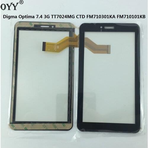 Digma Optima 7.4 3G TT7024MG CTD FM710301KA FM710101KB touch screen external capacitive screen glass Sensor
