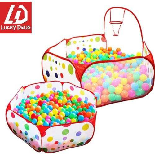 Ocean Ball Pit Baby Playpen Children Toy Tent Ball Pool with Basket Outdoor Toys for Children Ballenbak