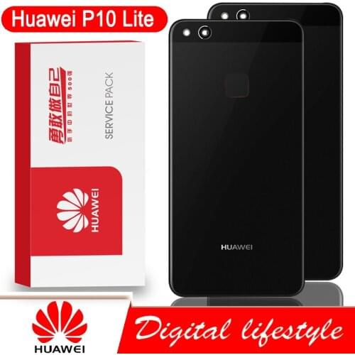 Original Back Housing Replacement for HUAWEI P10 Lite Back Cover Battery Glass with Camera Lens adhesive Sticker