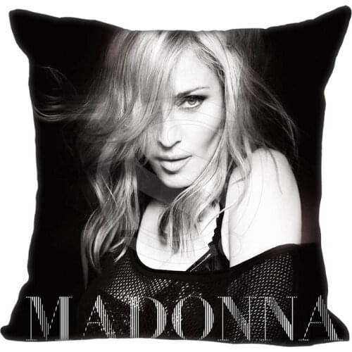 Hot Sale Custom Sexy Singer Dancer Madonna Pillowcase 40x40cm (One Side) Home Hot Pillow Cases 9-22T