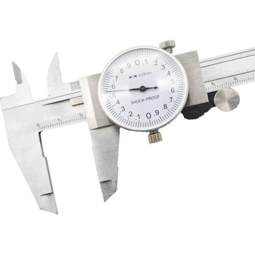 Shockproof measuring tool display digital electronic vernier caliper micrometer 6-inch Stainless steel 150mm LCD metal caliper