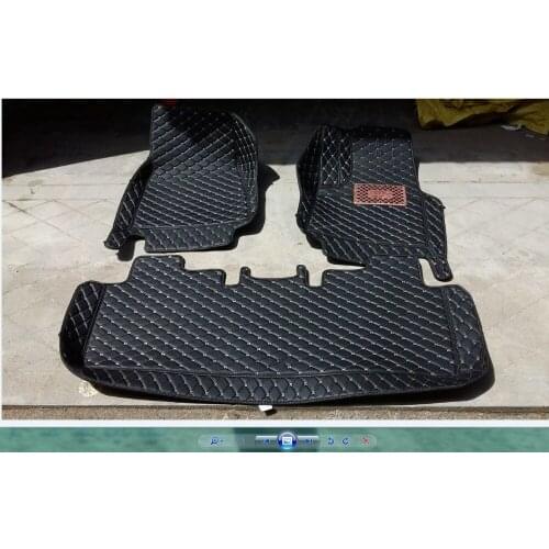 Special RHD Right Hand Drive Car Floor Mats for Tesla Model S Wholy Surrounded Five Seats No Odor Waterproof Non Slip Carpets