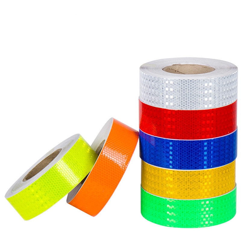 5cmx3m Reflective Material Tape Sticker Road Safety Warning Tape Reflective Film Car Stickers Bicycle Accessories