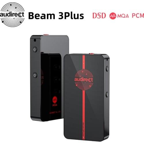 Hilidac Audirect Beam 3plus MQA DAC Headphone Amplifier ES9281AC Bluetooth Support sbc/aac/aptx/aptx-HD / LDAC with 3.5mm/4.4mm