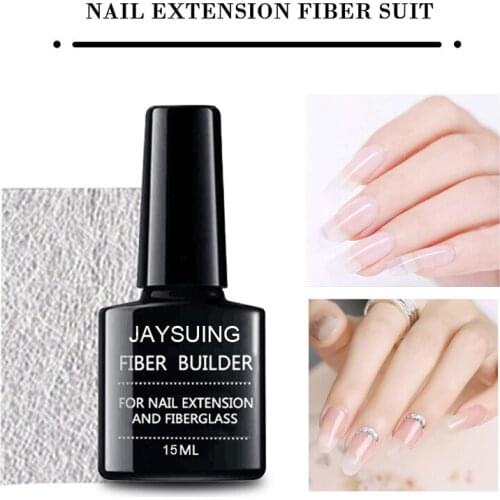 Fiber Nail Salon 8ml Fiber Nails Extension Repair Gel Silk Fiberglass Nail Extenision Set Nail Art Kit Nail Repair