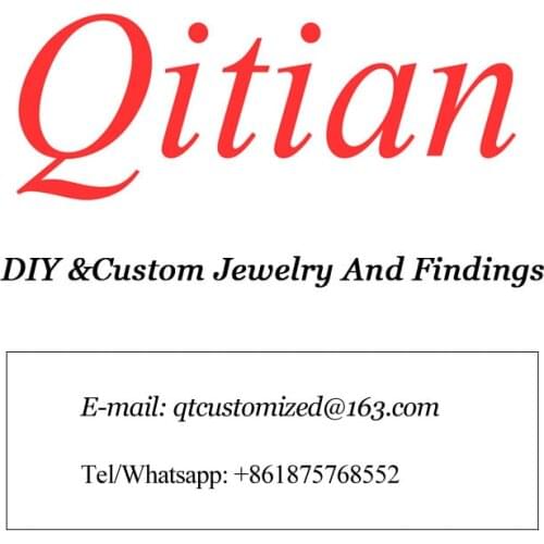 Qitian Jewelry Personalized Custom Extra cost