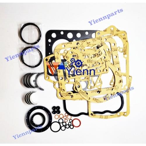 For Kubota Z750 Overhaul Re-ring Kit Piston Bearing Gasket L175 L185 L1501 Tractor Engine Repair Parts