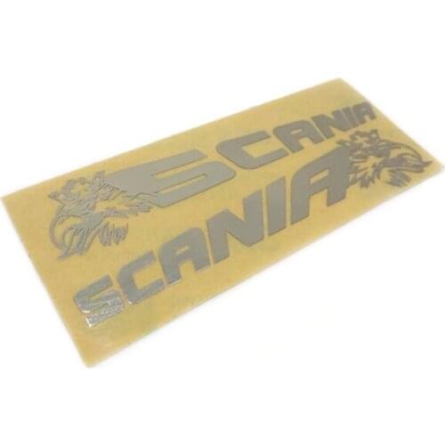 1/14 Rc Truck Tamiya Scania R620 730 Side Skirt Body Metal Decals Sticker For Radio Control Toys Tractor 56323 56327