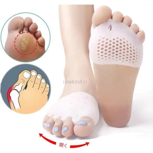 1Pair Silicone Bunion Corrector Toe Separators Foot Corrector Straightener For Toes Haluksy Calluses Pad Hallux Valgus Corrector