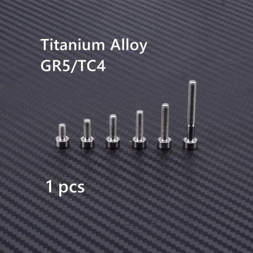 Titanium Bolts Screws M3X6 8 10 12 15 25mm Allen Screws Mountain (road) bicycle motorcycle Aviation model machinery DIY Fitting