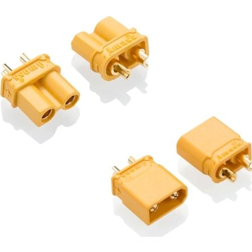 5Pairs 10PCS Amass XT30U Male Female Bullet Connectors Plug For RC Quadcopter FPV Racing Drone Lipo Battery