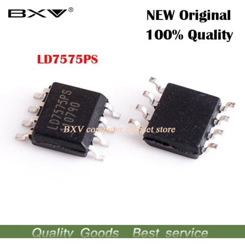 10pcs/lot LEADTRE LD7575PS LD7575 SOP-8 Green pattern PWM controller with high voltage start-up circuit new
