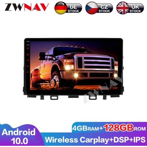 Touch Screen Car DSP 128G Carplay Android 10 DVD Player For Kia Rio 2017-2018 GPS Auto Radio Audio Stereo Multimedia Head Unit