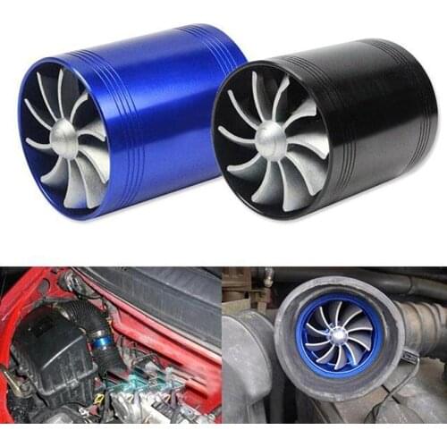 Car Turbocharger Auto Turbo Kit Turbo Compressor Fuel Saver Fan Rubber Covers Fuel Saving Efficiency Enhanced Car Insole Torque