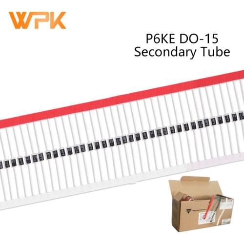 20Pcs 600W TVS Diode DO-15 P6KE5.6A P6KE6.8A P6KE7.5A P6KE8.2A P6KE9.1CA TP6KE10CA P6KE13CA Transient Voltage Suppressor P6KE