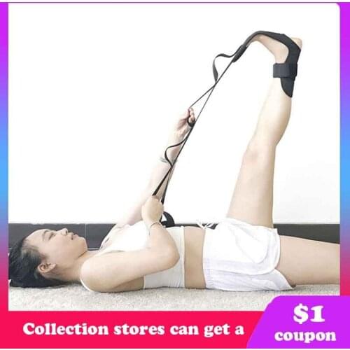 Fitness Rehabilitation Lacing Belt Yoga Stretching Belt Yoga Ligament Stretching Belts Leg Training Ankle Joint Correction Belts