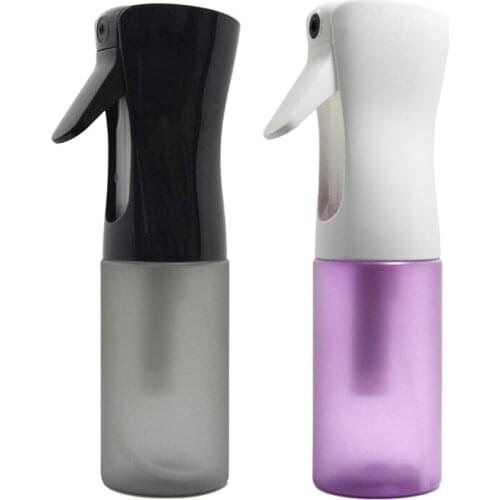 HOT-2x Hair Spray Bottle-Ultra Fine Continuous Water Mister for Hairstyling Cleaning & Skin Care Alcohol Black & Purple