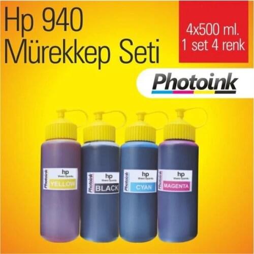 HP 940 Cartridges compatible for 4 PCs 500 ml Ink SET (PHOTO I 86515466