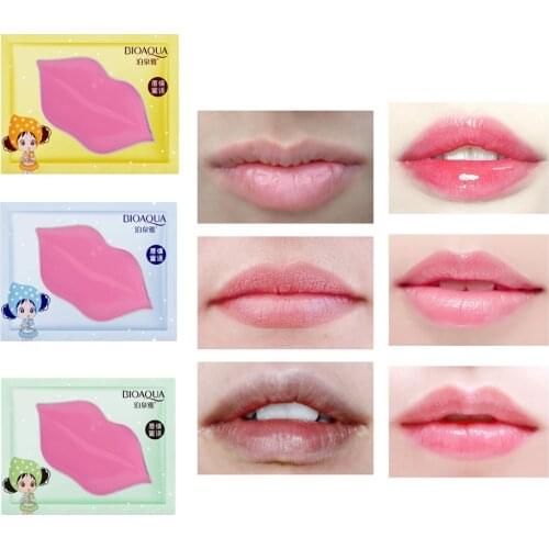 Collagen Lip Mask Crystal Cherry Moisturizing Anti-wrinkle Lip Care Face Care Nourishing Patch Exfoliate Dead Skin Remover