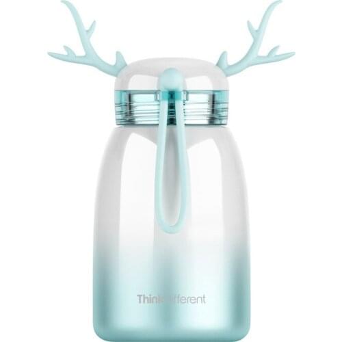 Creative Christmas New Year Cute Male and Female Students Stainless Steel Insulation Cup Student Cup Outdoor Portable Tea Cup