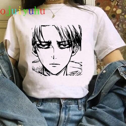 2021 Hot Anime Final Season Attack on Titan T Shirt Men Kawaii Summer Tops Titans Attack Graphic Tees Levi Harajuku Tshirt Male