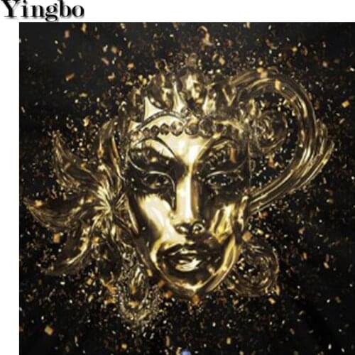 Mask venice carnival pictures of rhinestones diy Diamond Painting 5D Embroidery cross stitch supplies Diamond mosaic decor