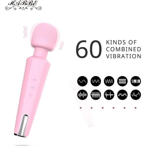 G Spot Massager AV Vibrator Sex Toys For Woman Powerful Magic Wand Clitoris Stimulator Vibrating Dildo Female Adult Sex Products