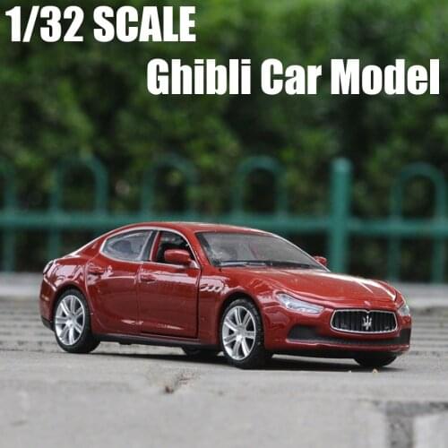 1:32 Maserati Ghibli Alloy Car Model Diecasts & Toy Vehicles Car For Children Boy Gifts Collectibles Free Shipping