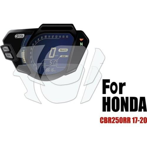 Motorcycle Cluster Screen Protector Instrument Film For HONDA CBR250RR 17-20 Motorcycle Scratch Protection