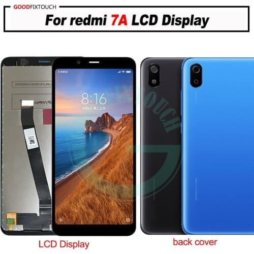 Original For Redmi 7A LCD Display Screen +Touch Screen Panel Digitizer Assembly For Redmi7A Screen / back cover