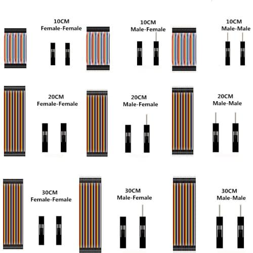 Dupont Line 10cm/20CM/30CM Male to Male / Female to Male or Female to Female Jumper Wire Dupont Cable for arduino DIY KIT