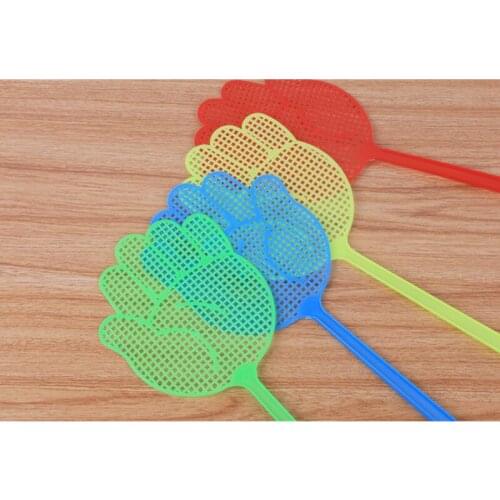 Plastic Fly Swatter Beat Insect Flies Pat Slap Tool Home Anti-mosquito Shoot Fly Pest Control Fly Swatters Dorpshipping