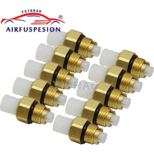Air Suspension Spring M10 Air Valve for Q7 VW Touareg Cayenne 955 Jeep Air Tube Air Connector Brass Fittings 68087233AA